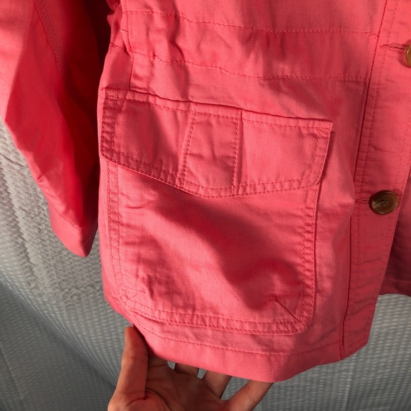 Talbots Classic Casual Jacket Strawberry Pink - Picture 17 of 17